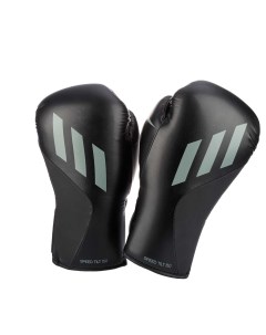 Перчатки боксерские Speed Tilt 150 черные вес 10 унций Adidas