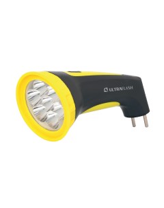 Туристический фонарь LED3807M черный желтый 2 режима Ultraflash