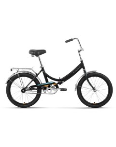 Складной велосипед Arsenal 20 1 0 год 2022 цвет Черный Оранжевый Forward