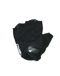 Перчатки женские велосипедные Lady Gel с гелевой защитой черные размер L Chiba