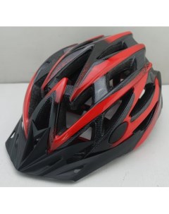 Шлем FSD HL056 in mold Размер L 54 61 см красно чёрный арт 600301 600301 Nobrand