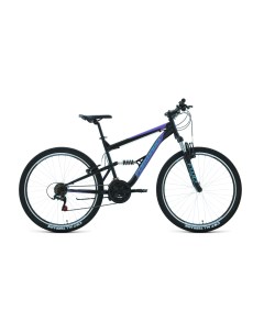 Велосипед Raptor 27 5 1 0 2021 16 черный фиолетовый Forward
