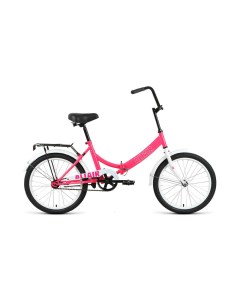 Велосипед City 20 2022 14 розовый белый Altair