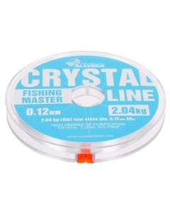 Леска монофильная Fishing Master Crystal 30 м 0 12 мм 2 04 кг Allvega