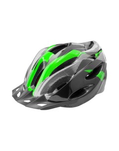 Велосипедный шлем FSD HL021 Out Mold черно зеленый L Stels