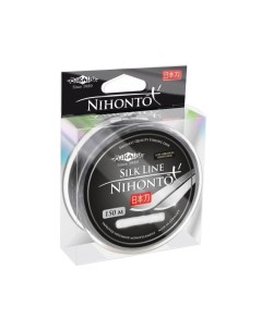 Леска монофильная Nihonto Silk Line 0 26 мм 150 м 8 4 кг grey Mikado