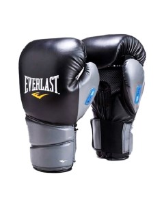 Боксерские перчатки Protex 2 черные 12 унций Everlast