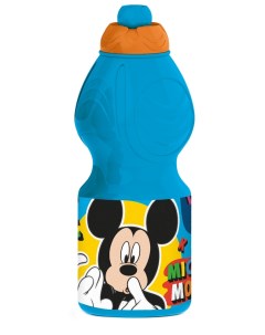 Бутылка детская спортивная спорт Микки Маус 400 мл синяя Stor