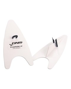 Лопатки для плавания Freestyler Hand Paddles Junior 1 05 006 48 белые черные Finis