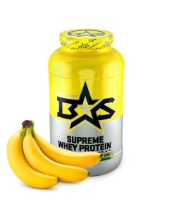 Протеин Supreme Whey Protein 1300 г banana Binasport