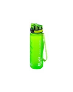 Бутылка для воды Style Matte 1000 мл 7 8х7 8х28 5 см углубления ярко зеленая Elan gallery