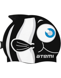 Шапочка для плавания FC202 черная Atemi