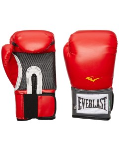 Боксерские перчатки Pro Style Training красные 12 унций Everlast