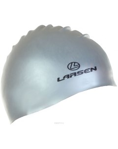 Шапочка для плавания SC12 SC601 silver Larsen