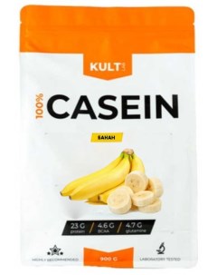 Казеин 900 гр Банан Casein Казеиновый протеин Kultlab