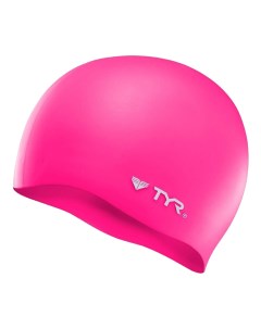 Шапочка для плавания Wrinkle Free Silicone Cap 693 pink Tyr