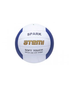 Волейбольный мяч SPARK 5 белый синий Atemi