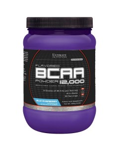 BCAA 12000 457 г blue raspberry Ultimate nutrition
