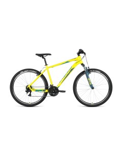 Велосипед Apache 27 5 1 2 2022 17 желтый зеленый Forward