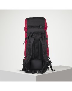 Рюкзак туристический Taif 70 л отдел на шнурке наружный карман 2 боковые сетки черный Nobrand