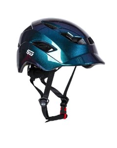 Шлем TS 51 с фонарём синий M Stg