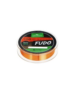 Леска Fudo L 100 м d 0 2 мм тест 3 75 кг оранжево желтая Namazu