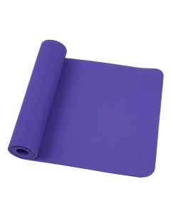 Коврик для йоги и фитнеса B01025 фиолетовый 183 см 8 мм Urm