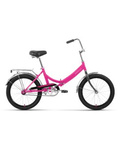 Складной велосипед Arsenal 20 1 0 год 2022 цвет Розовый Белый Forward