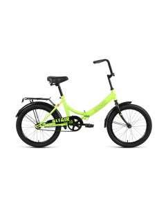 Велосипед City 20 2022 14 зеленый черный Altair