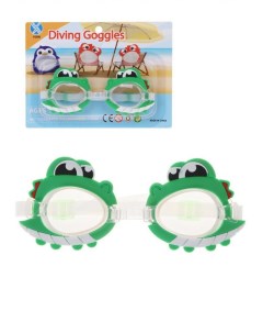 Очки для плавания детские арт 648878 ассорт Наша игрушка