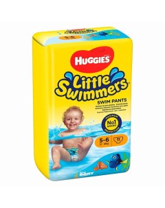 Подгузники трусики Little Swimmers для плавания 12 18 кг 11 Huggies