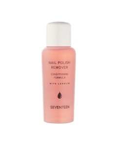 Средство для снятия лака с ланолином NAIL POLISH REMOVER CONDITIONING FORMULA Seven7een