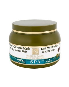 Маска для сухих окрашенных волос с оливковым маслом и медом Health & beauty (израиль)