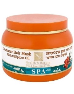 Маска для волос с маслом облепихи Health & beauty (израиль)