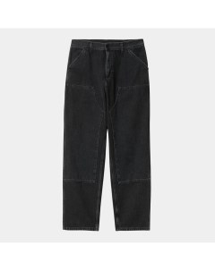 Джинсы Double Knee Pant Black Stone Washed Carhartt wip