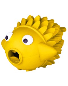 Игрушка Рыба ёрш для собак с ароматом сливок желтая 12 см Mr.kranch