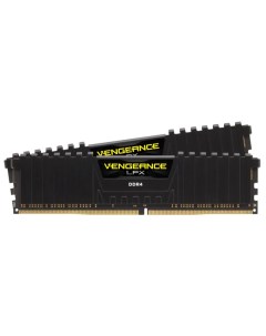 Память оперативная DDR4 Vengeance LPX 16Gb 2x8Gb 4000MHz pc 32000 black CMK16GX4M2K4000C19 Corsair