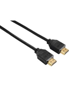 Кабель интерфейсный H 205003 00205003 HDMI m HDMI m 3м позолоч конт черный Hama