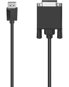 Кабель H 200713 00200713 DVI D Dual Link m DisplayPort m 1 5м черный Hama