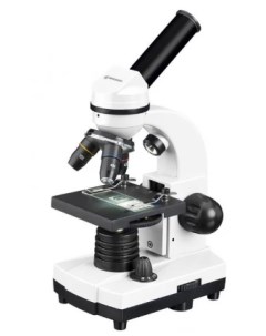 Микроскоп Junior Biolux SEL 75314 40 1600x белый в кейсе Bresser