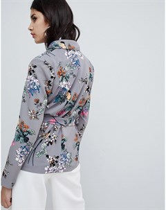 Пиджак с цветочным принтом Soaked In Luxury Soaked in luxury