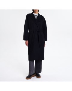 Чёрное базовое пальто Arshenova