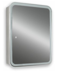 Шкаф с зеркалом Фиджи Flip 60 LED 00002472 Silver mirrors