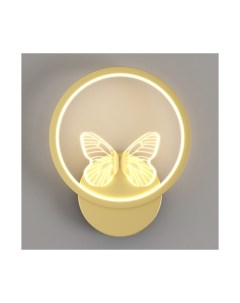 Бра Butterfly Gold Circle Wall LampАртикул 44 1491 0 Loft concept