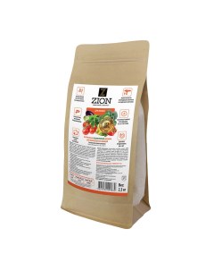Удобрение для выращивания овощей ионитный субстрат 2 3 кг Zion