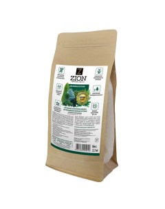 Удобрение для выращивания хвойных растений ионитный субстрат 2 3 кг Zion