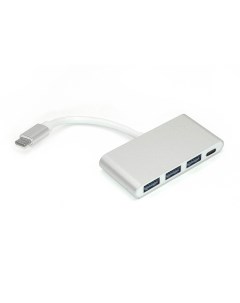 Адаптер Type C на USB 3 0 3 Type С для MacBook серебристый Оем