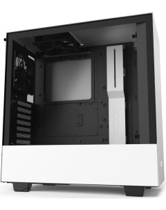 Корпус компьютерный H510 CA H510B W1 White Black Nzxt
