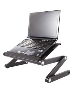 Охлаждающая подставка для ноутбука FTNB 10 до 17 дюймов стол трансформер чёрный Orient