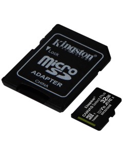 Карта памяти Micro SDHC 32Гб Canvas Select Plus В0000037645 Kingston